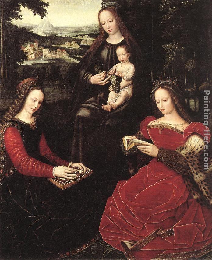 Ambrosius Benson Virgin and Child with Saints